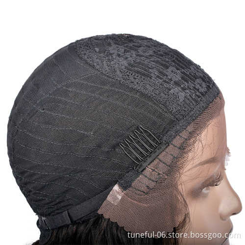Tuneful New Product Wholesale Price 18057 Long Length Lace Front Wig Lace Hair Brown Brazilian Hair Swiss Lace 16 Inch